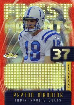 2005 Finest - Peyton Manning Finest - Moments #FM37 Peyton Manning Front