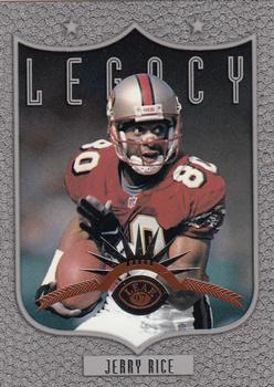 1997 Leaf #193 Jerry Rice Front