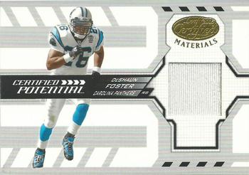 2005 Leaf Certified Materials - Certified Potential Jersey #CP-6 DeShaun Foster Front