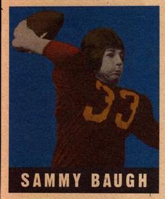 1997 Leaf - Reproductions #24 Sammy Baugh Front