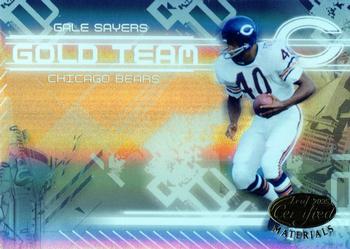 2005 Leaf Certified Materials - Gold Team Mirror #GT-15 Gale Sayers Front