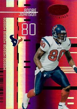 2005 Leaf Certified Materials - Mirror Red #47 Andre Johnson Front