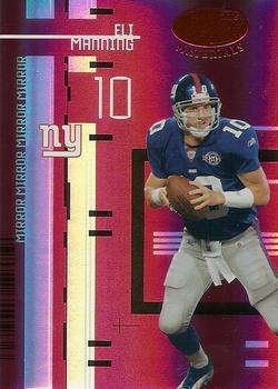 2005 Leaf Certified Materials - Mirror Red #76 Eli Manning Front