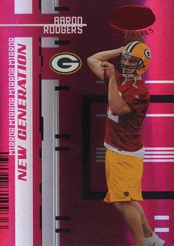 2005 Leaf Certified Materials - Mirror Red #162 Aaron Rodgers Front
