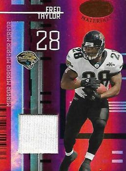 2005 Leaf Certified Materials - Mirror Red Materials #56 Fred Taylor Front