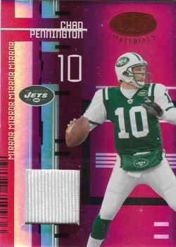 2005 Leaf Certified Materials - Mirror Red Materials #81 Chad Pennington Front