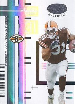 2005 Leaf Certified Materials - Mirror White #29 William Green Front