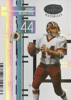 2005 Leaf Certified Materials - Mirror White #119 John Riggins Front