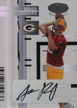 2005 Leaf Certified Materials - Mirror White Signatures #162 Aaron Rodgers Front