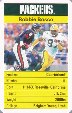 1987 Ace Fact Pack Green Bay Packers #NNO Robbie Bosco Front