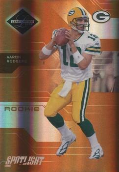 2005 Leaf Limited - Bronze Spotlight #151 Aaron Rodgers Front