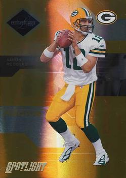 2005 Leaf Limited - Gold Spotlight #151 Aaron Rodgers Front