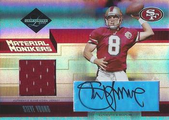 2005 Leaf Limited - Material Monikers #MM-22 Steve Young Front