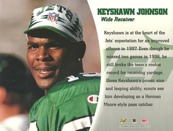 1997 Leaf Signature #NNO Keyshawn Johnson Back