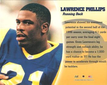 1997 Leaf Signature #NNO Lawrence Phillips Back
