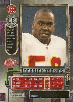 1997 Metal Universe #133 Derrick Thomas Back
