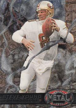 1997 Metal Universe #27 Steve Young Front