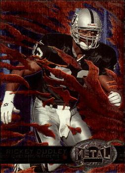 1997 Metal Universe #40 Rickey Dudley Front