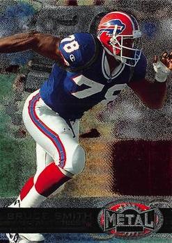 1997 Metal Universe #153 Bruce Smith Front
