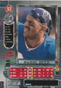 1997 Metal Universe #169 Andre Reed Back