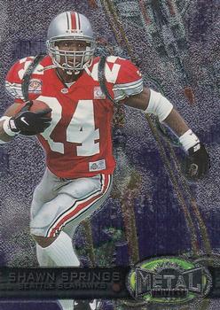 1997 Metal Universe #178 Shawn Springs Front