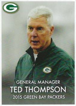 2015 Green Bay Packers Police - Fort Atkinson Police Department #1 Ted Thompson Front