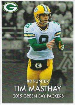 2015 Green Bay Packers Police - Fort Atkinson Police Department #20 Tim Masthay Front
