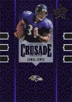 2005 Leaf Rookies & Stars - Crusade Purple #C-13 Jamal Lewis Front