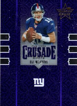 2005 Leaf Rookies & Stars - Crusade Purple #C-11 Eli Manning Front