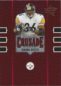 2005 Leaf Rookies & Stars - Crusade Red #C-15 Jerome Bettis Front