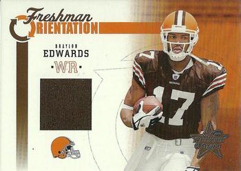 2005 Leaf Rookies & Stars - Freshman Orientation Jersey #FO-5 Braylon Edwards Front