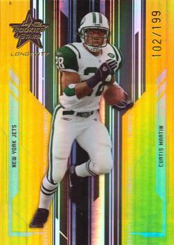 2005 Leaf Rookies & Stars Longevity - Gold #66 Curtis Martin Front