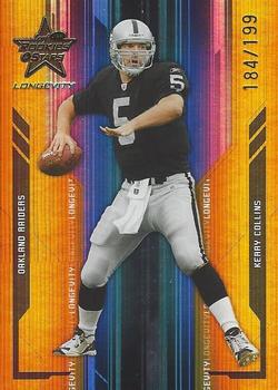2005 Leaf Rookies & Stars Longevity - Gold #69 Kerry Collins Front