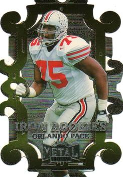 1997 Metal Universe - Iron Rookies #2 Orlando Pace Front