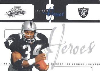 2005 Playoff Absolute Memorabilia - Absolute Heroes Silver #AH-1 Bo Jackson Front