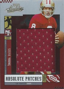 2005 Playoff Absolute Memorabilia - Absolute Patches #AP-21 Steve Young Front