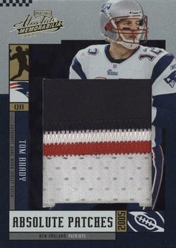 2005 Playoff Absolute Memorabilia - Absolute Patches #AP-23 Tom Brady Front
