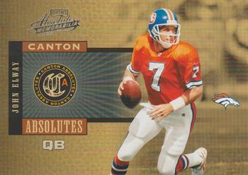 2005 Playoff Absolute Memorabilia - Canton Absolutes Silver #CA-13 John Elway Front