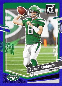 2023 Donruss - Press Proof Blue #227 Aaron Rodgers Front