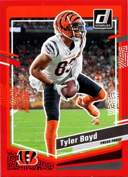 2023 Donruss - Press Proof Red #63 Tyler Boyd Front