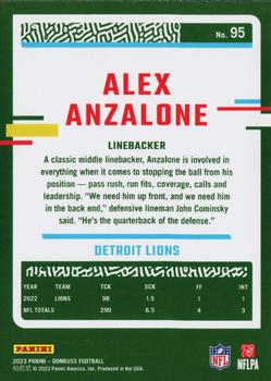 2023 Donruss - Press Proof Red #95 Alex Anzalone Back