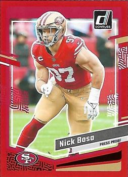 2023 Donruss - Press Proof Red #272 Nick Bosa Front