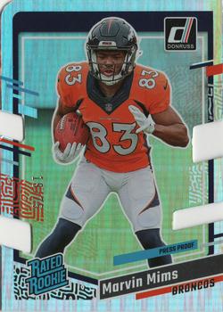 2023 Donruss - Press Proof Silver Die Cut #327 Marvin Mims Front