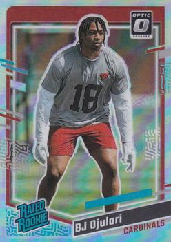 2023 Donruss - Optic Rated Rookie Preview Holo Prizm #301 BJ Ojulari Front
