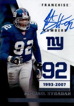 2023 Donruss - Franchise Numbers Autographs #FN-MS Michael Strahan Front