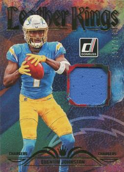 2023 Donruss - Leather Kings #LK-8 Quentin Johnston Front