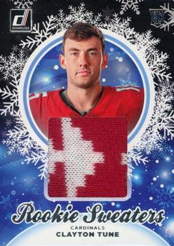 2023 Donruss - Rookie Holiday Sweater Relics #HS-CTU Clayton Tune Front