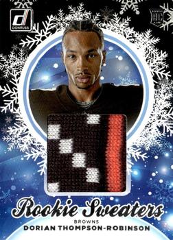 2023 Donruss - Rookie Holiday Sweater Relics #HS-DTR Dorian Thompson-Robinson Front