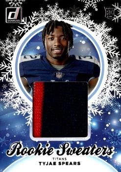 2023 Donruss - Rookie Holiday Sweater Relics #HS-TSP Tyjae Spears Front