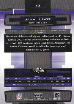 2005 Playoff Absolute Memorabilia - Retail #13 Jamal Lewis Back